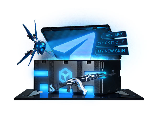 Telegram case CS2 [CS GO] - Open now with GO:GO:CASE | GO:GO:CASE